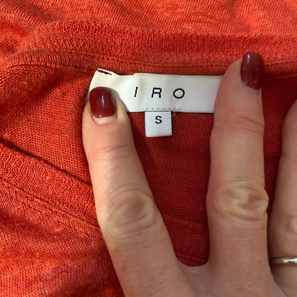 IRO oversize distressed tee - Picture 4 of 10